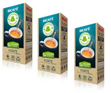 Kawa kapsułki Bicafe BIO FORTE do Nespresso 30