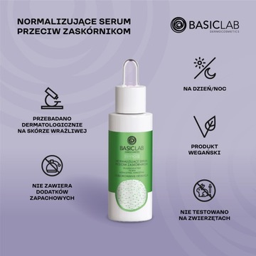 BasicLab Сыворотка против черных точек, несовершенств и прыщей 30 мл