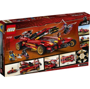 LEGO NINJAGO 71737 Бегущий Ниндзяго X-1