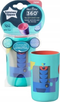 Tommee Tippee Kubek EASIFLOW 360° 250ml 12m+ green