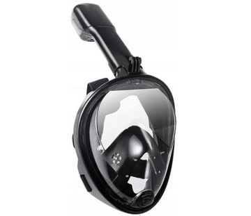 МАСКА ДЛЯ СНОРКЕЛИНГА И ДАЙВИНГА ПОЛНОЛИЦЕВАЯ ДЫХАТЕЛЬНАЯ СИСТЕМА РУЧКА