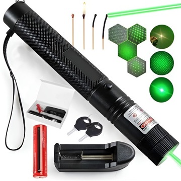 LASEROWY ZIELONY MOCNY ULTRALASERWSKAŹNIK LASEROWY ZIELONY MOCNY