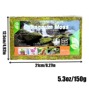 Mech Torfowiec SPHAGNUM Moss 25gram/1Litr Podłoże do storczyków ukorzeniacz