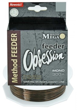 Żyłka MONO DRAGON Method FEEDER 0,20mm 300m SINKING kamuflażowa