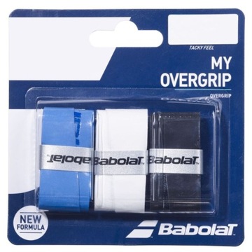 Owijka wierzchnia Babolat My Overgrip x 3 black/blue/white