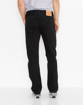 Levis Męskie dżinsy Original Jeans - Black 005010165-59-40-34