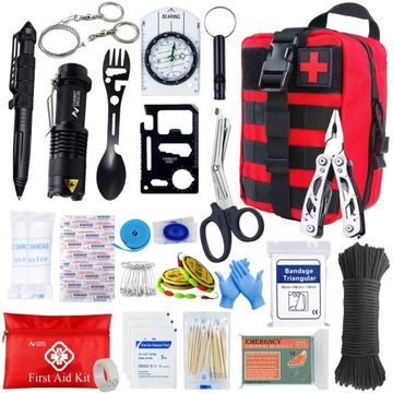 Tactical First Aid Kit In The Car Military Acessories Survival Kits