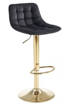Hoker stołek barowy krzesło barowe H120 welur