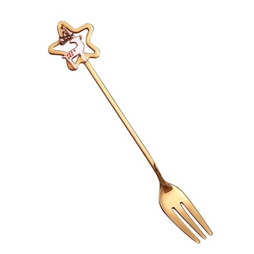 Christmas Portable Travel Tableware 304 Stainless Steel Christmas Tree