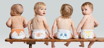 Eko Pieluchy Hipoalergiczne Kit & Kin, Rozmiar 4 (Maxi Plus 9-14kg), 32szt