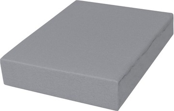 PRZEŚCIERADŁO JERSEY 140x200 Z GUMKĄ POLSKI POPIEL