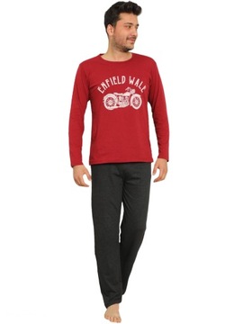 МУЖСКИЕ ПИЖАМЫ, ДЛИННЫЕ РУКАВА, ДЛИННЫЕ БРЮКИ/ХЛОПОК