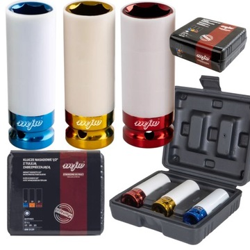 MJW Zestaw nasadek do felg 1/2