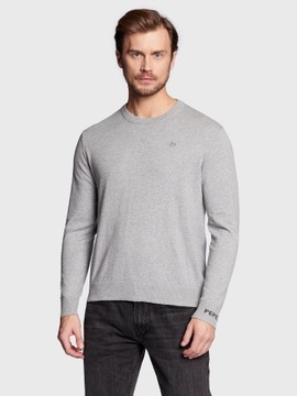 Pepe Jeans Sweter Andre PM702240 Szary Regular Fit