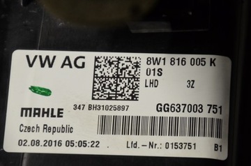 AUDI OE 8W0145673C INSTALACE STARTÉR