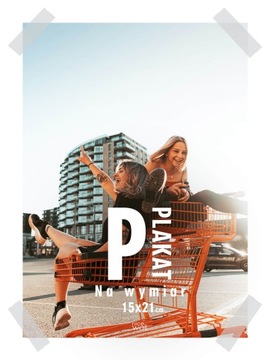 Плакат на заказ размером 15х21 см. Фотопостер по фотографии.