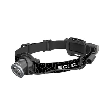 Ledlenser Solidline SH6R Black, latarka czołowa