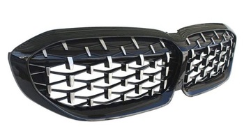 BMW 3 G20 G21 NERKI GRILL ATRAPA DIAMOND BLACK