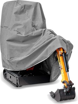 Защитный чехол для мини-экскаватора длиной 325-355 см + сумка