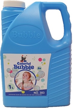 КАНИСТРА ДЛЯ ЖИДКОСТИ SOAP BUBBLE 1Л 1000 МЛ ЗАПРАВКА ПУЗЫРЬКОВ РЕЗЕРВ