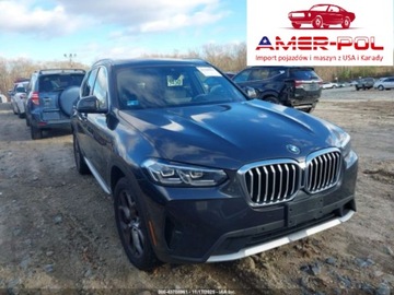 BMW X3 G01 2022 BMW X3 XDrive30i 2022, 2.0L R-4 252KM, 4x4, od ubezpieczalni 2.0 Benzyna