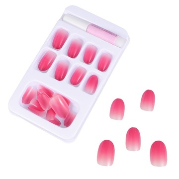 НАКЛАДНЫЕ АКРИЛОВЫЕ НОГТИ ЖЕНСКИЕ ОВАЛЬНЫЕ НАКЛЕЙКИ