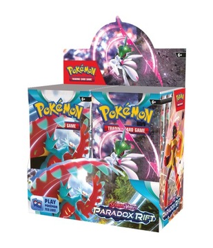 ДЕТСКИЕ КАРТОЧКИ POKEMON GO В ПОДАРОК ​​BOOSTER BOOSTER SET BOX 360 PARADOX RIFT