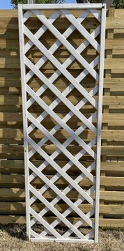 kratka biała,płot IIgat. 59x180cm wyprzedaż