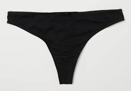 3-PAK Majtki Figi Cotton Thong H&M r.L