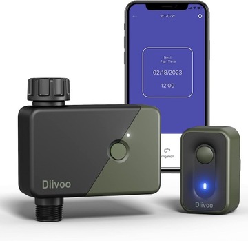 DIIVOO KOMPUTER NAWADNIAJĄCY CZASOWY APLIKACJA WIFI ALEXA