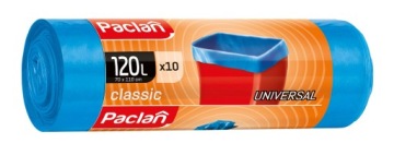 ПАКЛАН CLASSIC МЕШКИ ДЛЯ МУСОРА 120Л 10 ШТ.
