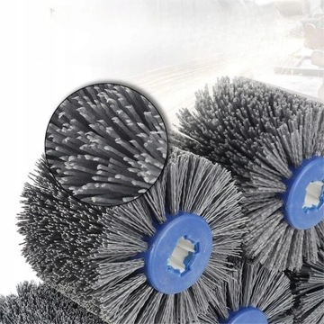 НЕЙЛОНОВАЯ ЩЕТКА С ЛЕЗВИЕМ 120X100 ДЕРЕВЯННАЯ ГРЕБЕНКА ВАЛИКОВЫЙ ШЛИФОВАЛЬНЫЙ ДИСК