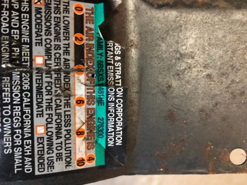 Стартер уровня Briggs & Stratton 3,5 л.с.