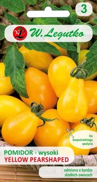 Pomidor Yellow Pearshaped 0,2 g gruszkowy
