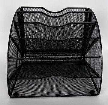 Органайзер Ameco, 6 отделений, черный металл.