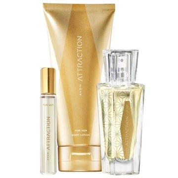 Zestaw AVON Attraction Perfumy 30ml Balsam Perfumy