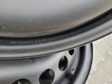 4× DISK OCELOVÝ VOLKSWAGEN OE VW MULTIVAN T5 T6 6.5" X 16" 5X120 ET 51