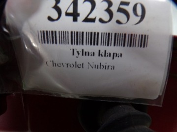 CHEVROLET NUBIRA II KOMBI ZADNÍ VÍKO KUFRU KUFRU LAK 70W
