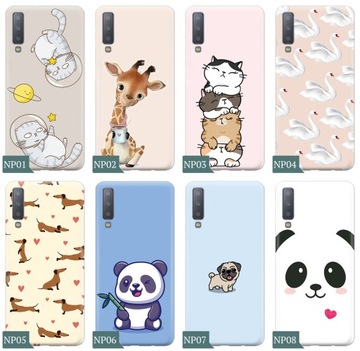 ЧЕХОЛ ДЛЯ SAMSUNG GALAXY A7 2018 + ДИЗАЙН СТЕКЛЯННОГО КОРПУСА