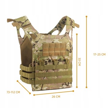 ЗАЩИТНЫЙ ТАКТИЧЕСКИЙ ЖИЛЕТ ДЛЯ БАЛЛИСТИЧЕСКИХ ВСТАВОК