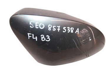 5E0857538 SKODA OCTAVIA III 3 POUZDRO ZRCÁTKO PRAVÁ PŘEDNÍ PRAVÝ
