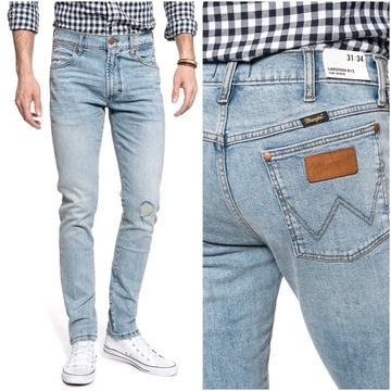 WRANGLER LARSTON MĘSKIE SPODNIE JEANSOWE W31 L34