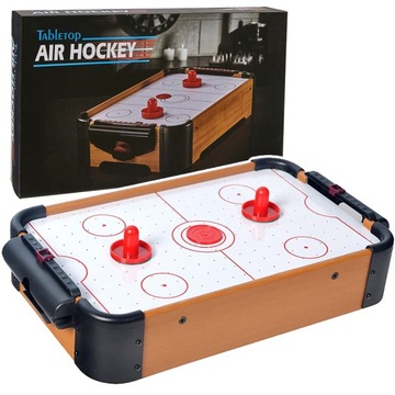 Gra drewniana air hockey cymbergaj powietrzny mini stół do gry
