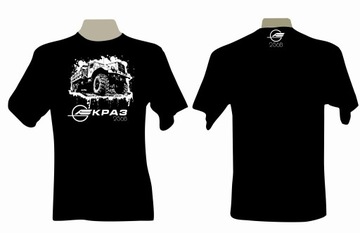 ФУТБОЛКА Футболка с принтом грузовика КРАЗ 256Б