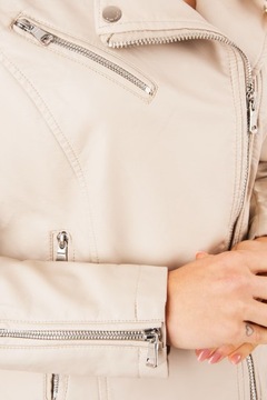 КУРТКА ЖЕНСКАЯ ПРОЗРАЧНАЯ КОЖАНАЯ, КОЖА