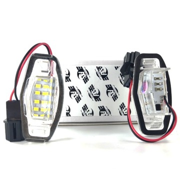 LED PODŚWIETLENIE TABLICY REJESTRACYJNEJ LAMPY