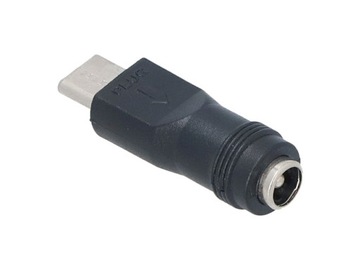ADAPTER DC WTYK USB C - GNIAZDO DC 2.1/5.5