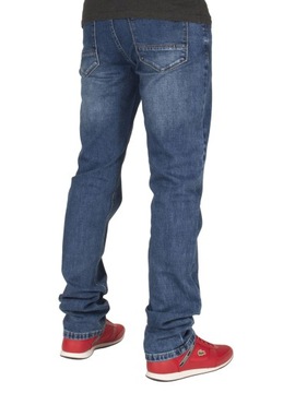 Spodnie męskie jeans W:39 102 CM L:36 granat