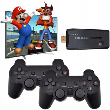 ТЕЛЕВИЗИОННАЯ ИГРОВАЯ РЕТРО-КОНСОЛЬ + 2 ПАНЛОДА + 3000 ИГР