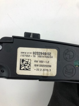 BMW 5 F10 F11 PANEL PŘEPÍNAČ ZPŮSOBU JÍZDA SPORT 9202949